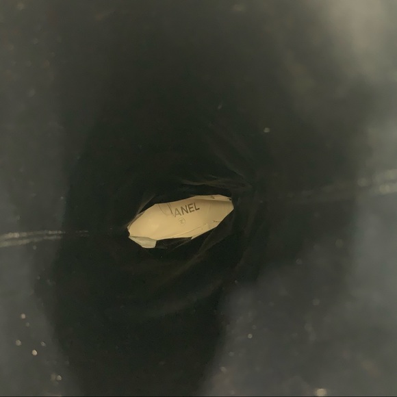 SOLD. CHANEL boots 38 run small - Picture 8 of 14